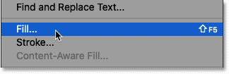 choose-fill-commmand-photoshop