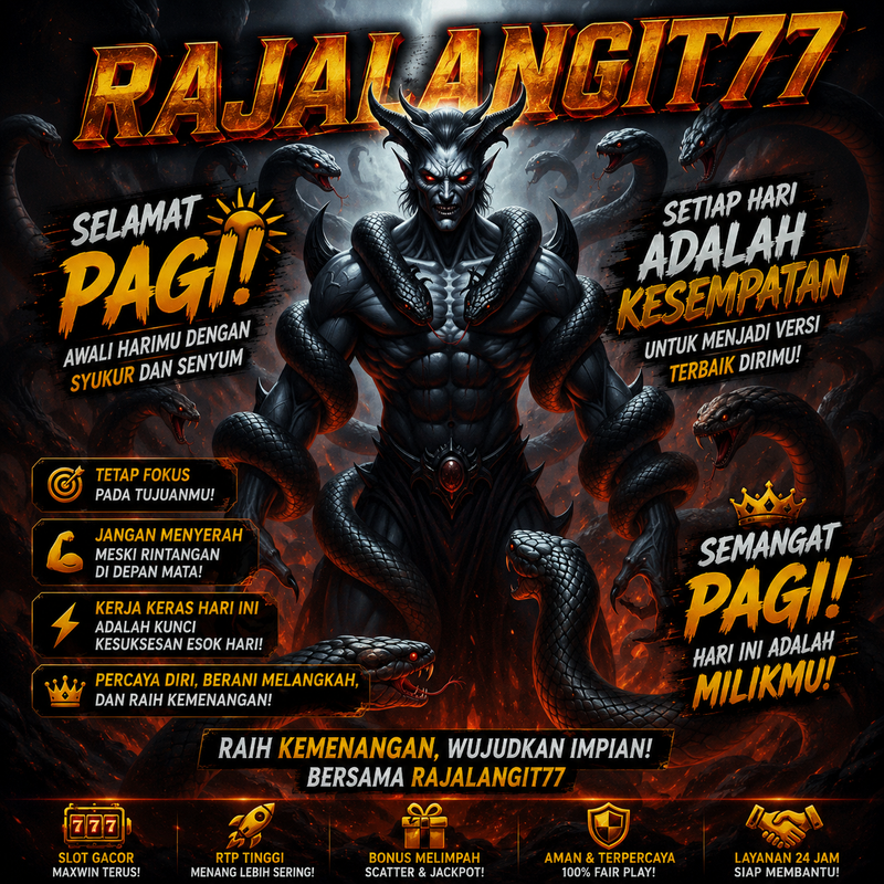 RAJALANGIT77 : RAJALANGIT77 hadir sebagai bandar slot online terpercaya 2026 dengan koleksi slot gacor populer, proses deposit mudah, serta kemenangan pasti dibayar dengan aman dan cepat.