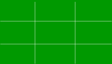 Thirds screen