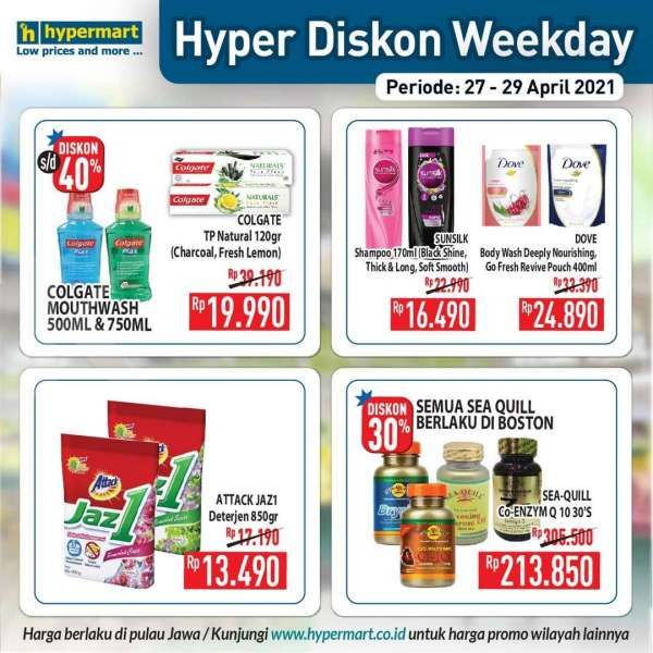 Katalog Promo Hypermart 27-29 April 2021 
