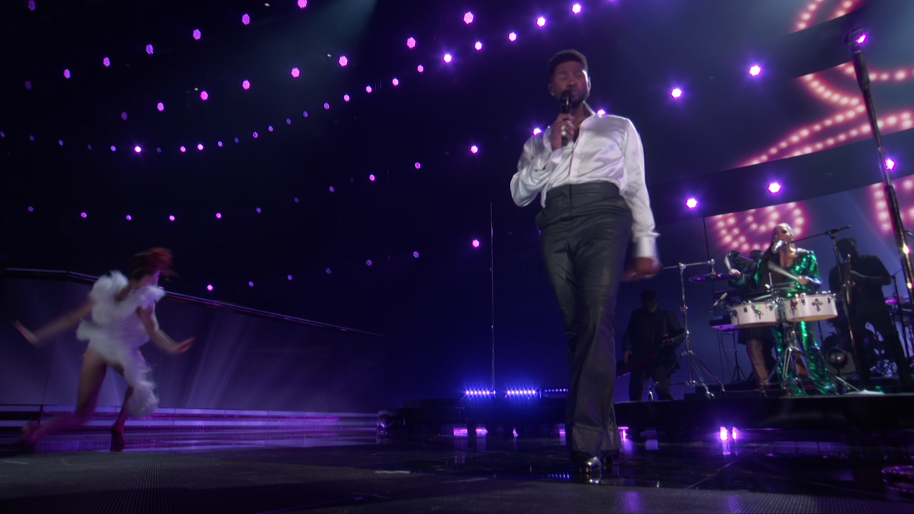 6.Usher,FKA Twigs & Sheila E. - Tribute to Prince(Grammys,Jan 26