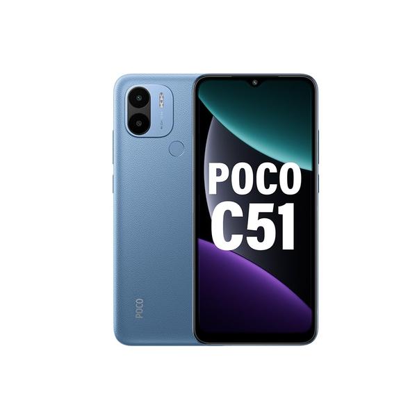 Poco C51 (Royal Blue, 4GB RAM, 64GB Storage) refurbished