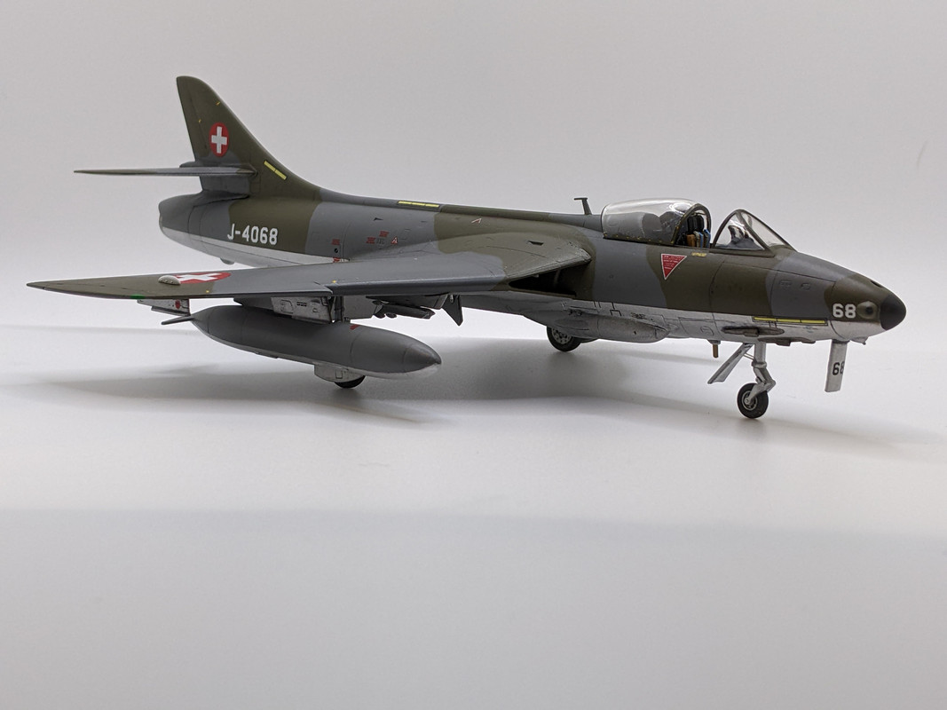 Revell 1/72 Hunter F.58 - Ready for Inspection - Aircraft ...