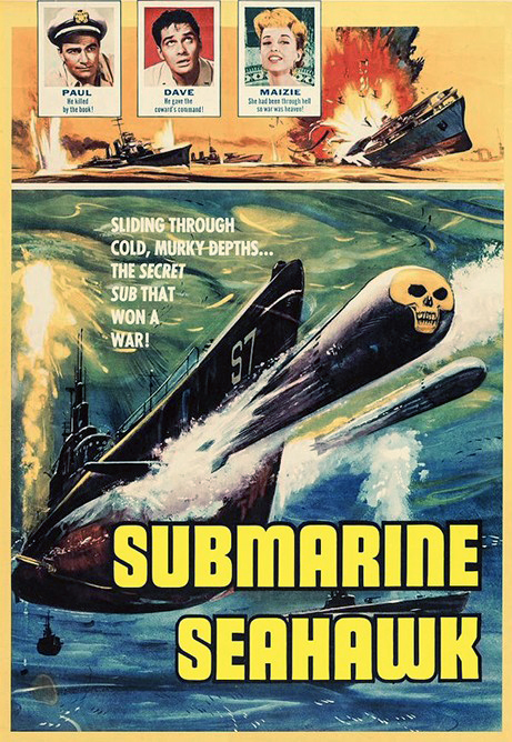 SUBMARINE SEAHAWKPOST - El halcón marino (Submarine Seahawk) [1958] [Bélico] [DVD5] [PAL] [B/N] [Leng. Español] [Subt. No contiene]