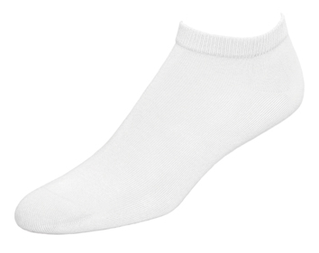 Sosete medicinale DEOMED - Șosete medicale scurte DEOMED Mini Bamboo Silver cu bambus și ioni de argint - Alb, marimea 35-38