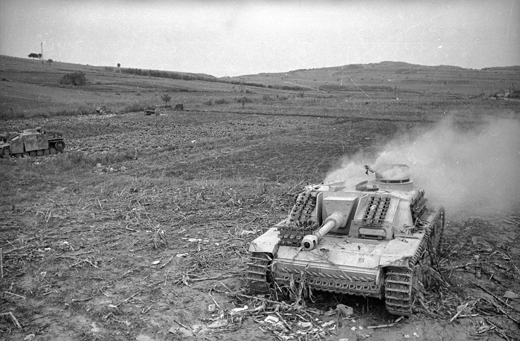 Брошенная немцами на подступах к Белграду техника1