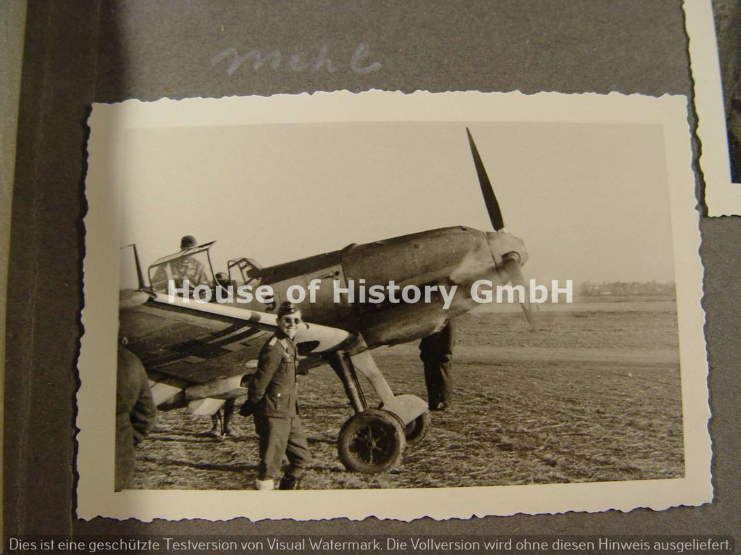135769, Fotoalbum JAGDGESCHWADER 26, JG 26, Me 109, Bf 109, FW 190, Com. D Bader (3)