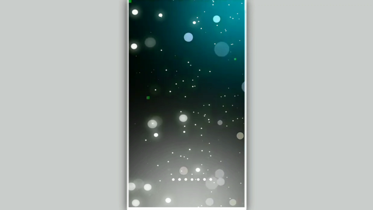 Snow effect template video
