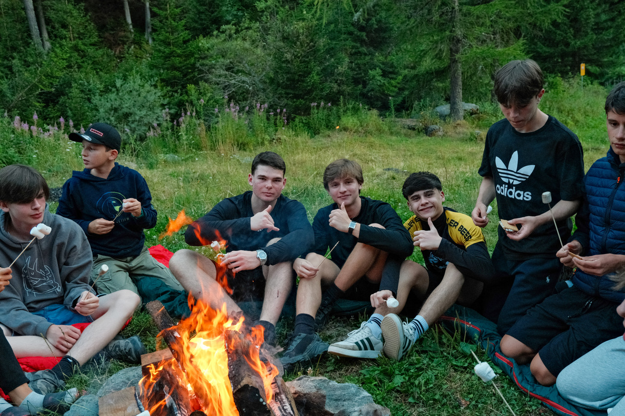 Language camp in Switzerland