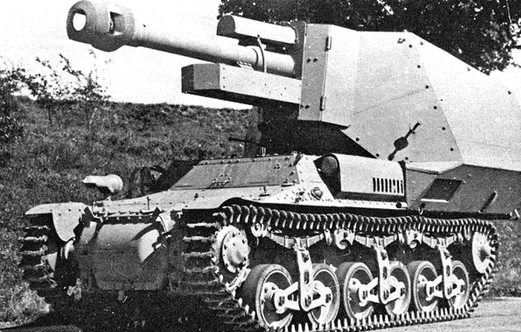 10,5cm leFH 18-4 auf Lorraine S f