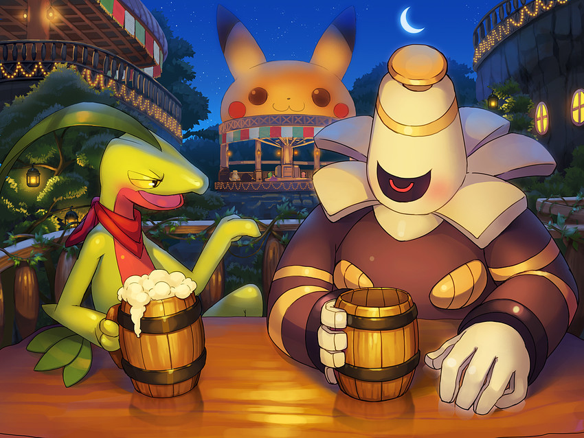 pikachu-dusknoir-and-grovyle-pokemon-and