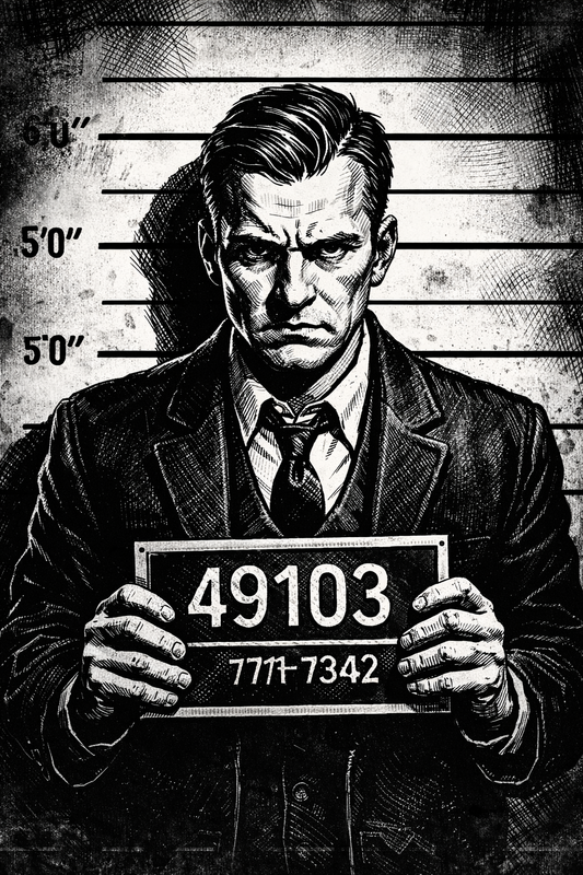 Các biến thể phong cách ảnh chụp tội phạm