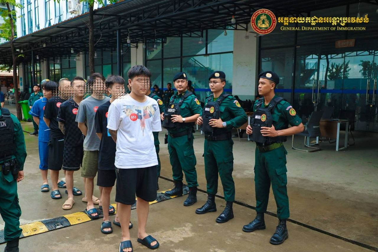 chinese nationals deported illegal work scams cambodia news 2026 f34t4