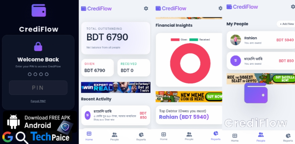 CrediFlow - Your Smart Digital Khata