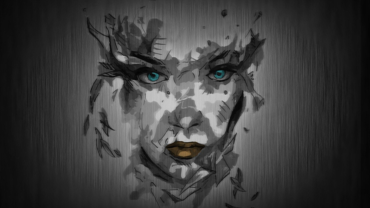 Wallpaper Queen Grey Wallpaper Abstrak Desktop