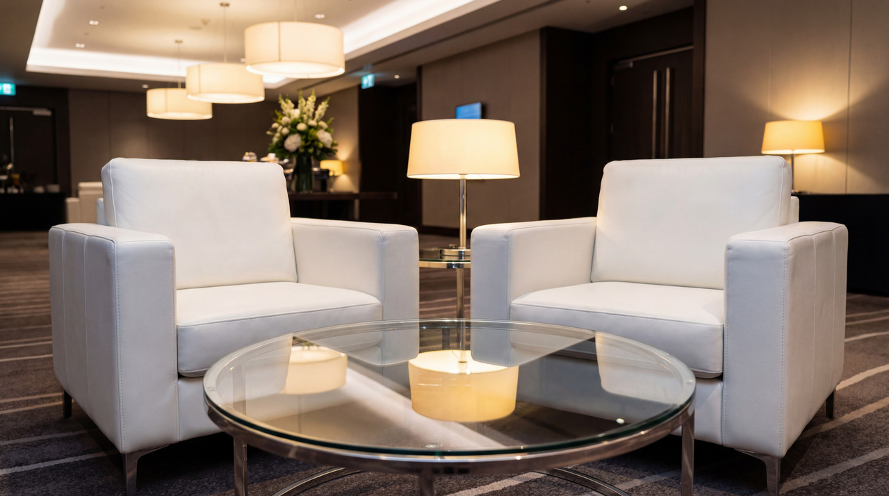 Идеальное состояние арендованной мебели на мероприятии: чистота и отсутствие повреждений