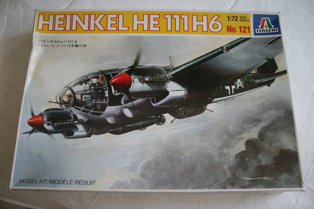 Italeri 1/72 Heinkel He111 - Work in Progress - Aircraft