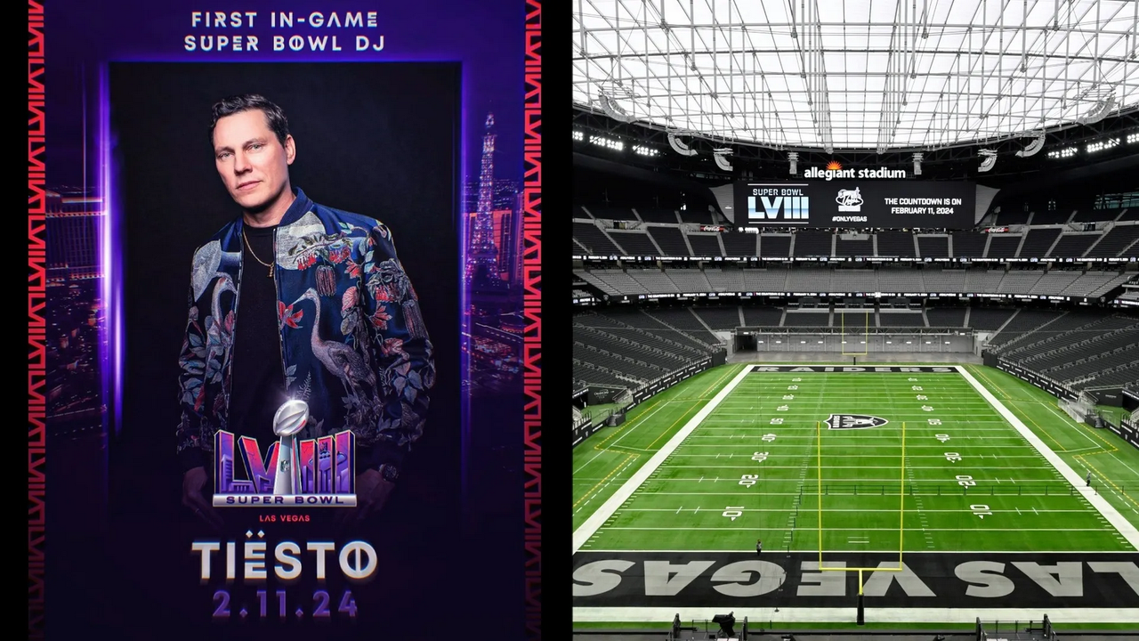 Nuevo artista para el Super Bowl 2024: NFL anuncia a Tiesto