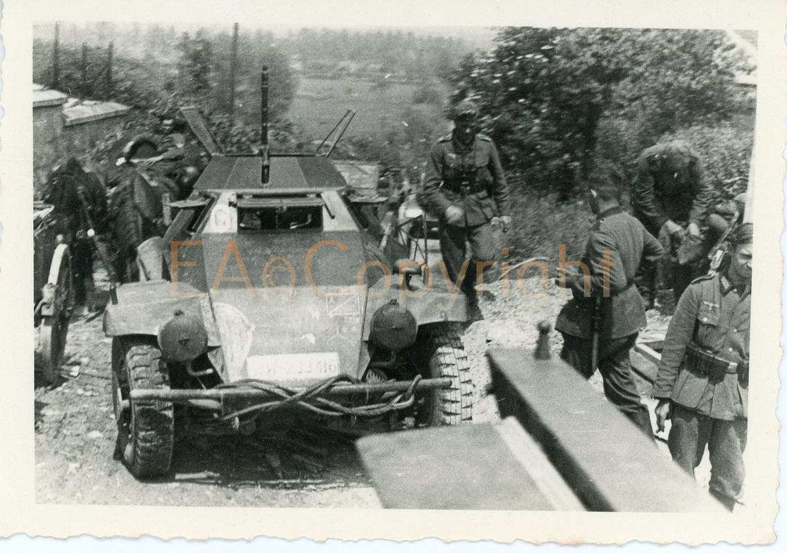 Panzer Tank Panzerspähwagen 4 Rad Foto