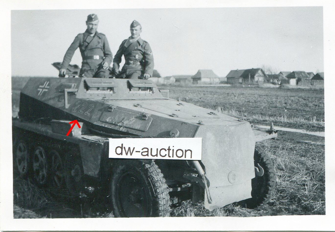 SdKfz Halbkette einer Sturmgeschütz Einheit mit 