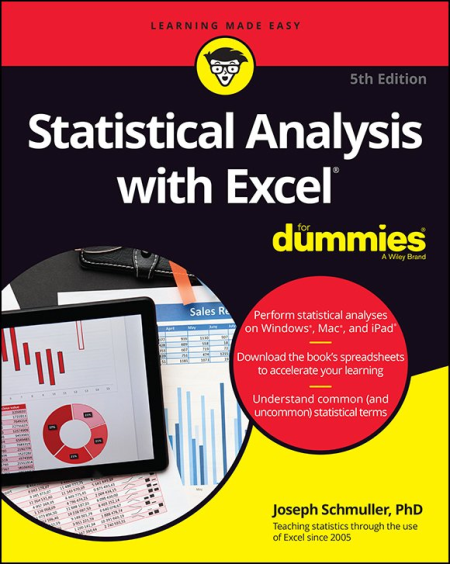 Statistical Analysis with Excel For Dummies, 5th Edition (True EPUB)