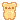 orange pixel gummy bear