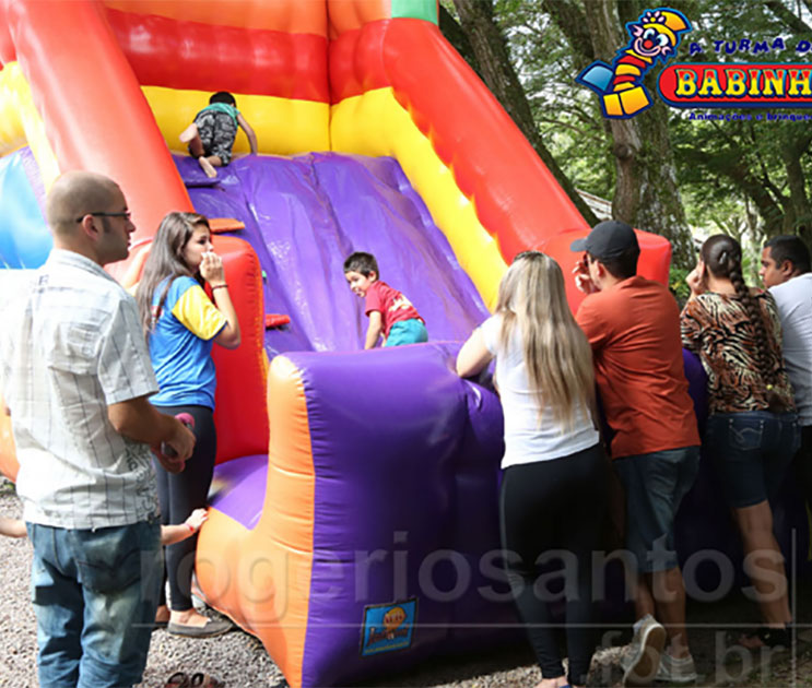 Tobogã Arco-Íris com Rampa de Silicone - Foto 1