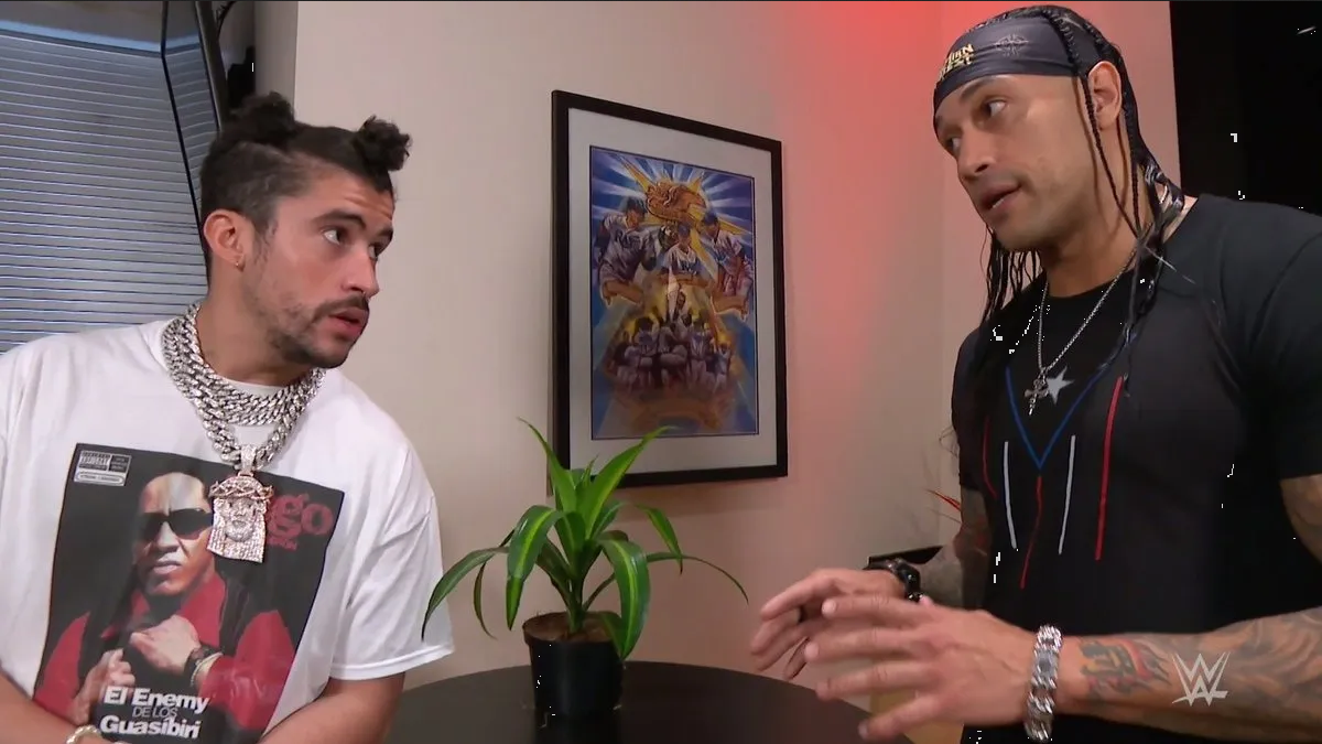 ¿Bad Bunny en problemas?, el cantante es amenazado por luchador de la WWE