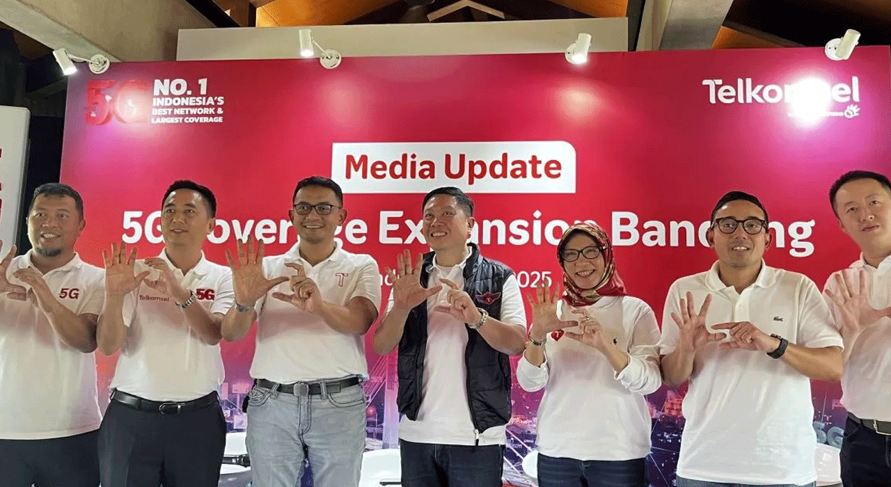 Viral! Telkomsel Resmi Memperluas Jaringan Hyper 5G di Bandung