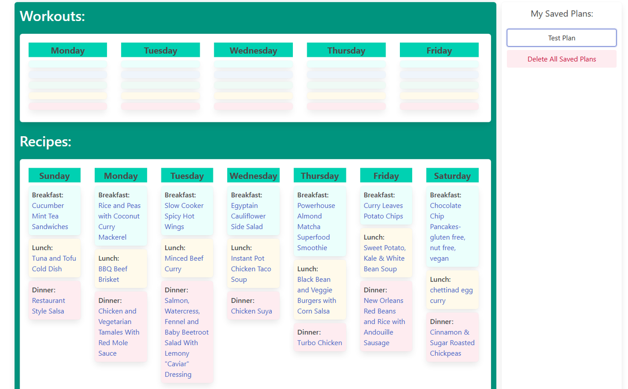 Git-N-Shape View Saved Plans