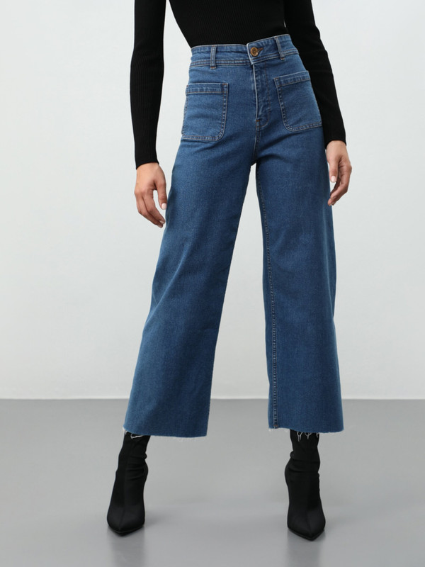 jeans culotte lefties
