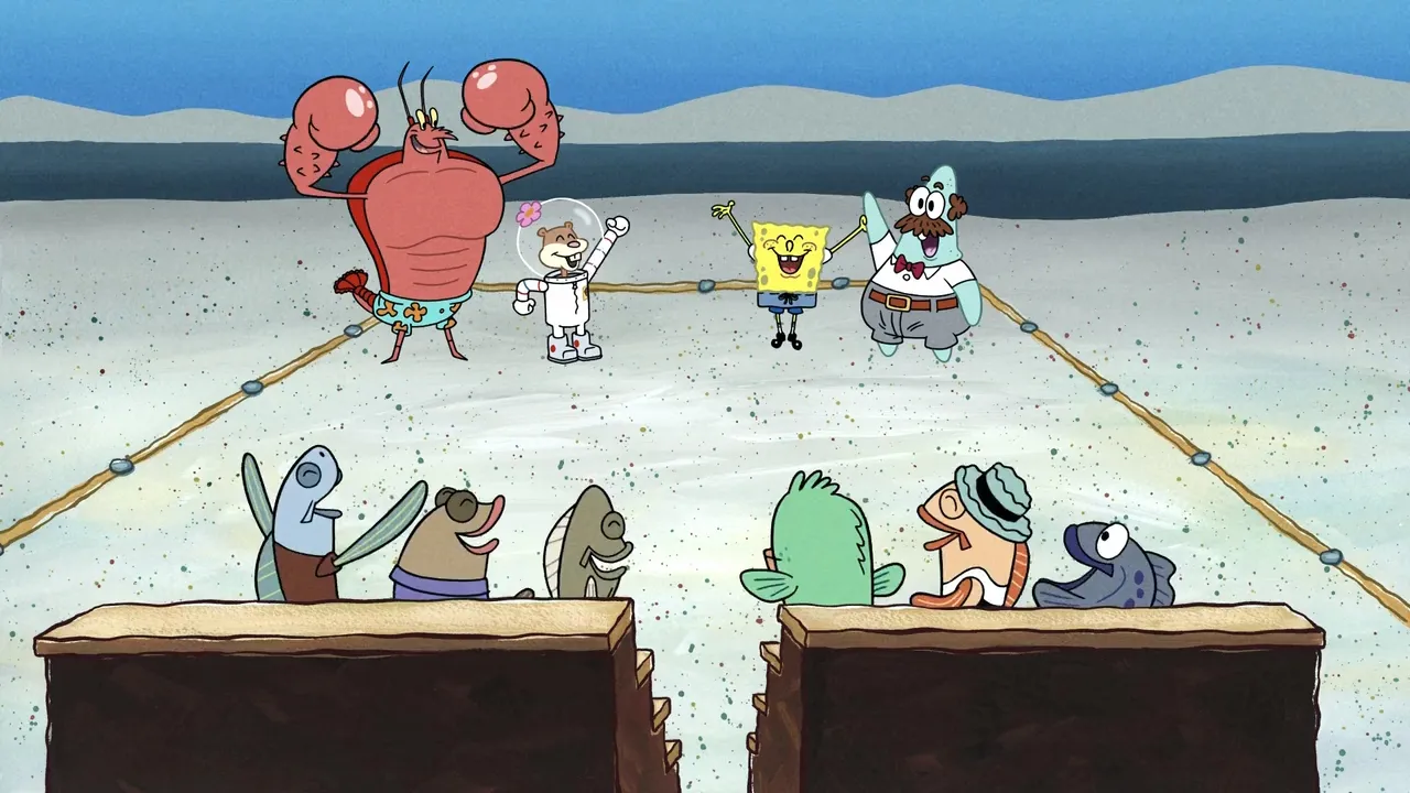 La aventura en el tiempo de Bob y Patricio 2025 HD 1080p Latino 3