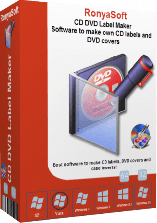 RonyaSoft CD DVD Label Maker v3.2.21