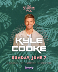 The Summer Club - Kyle Cooke flyer