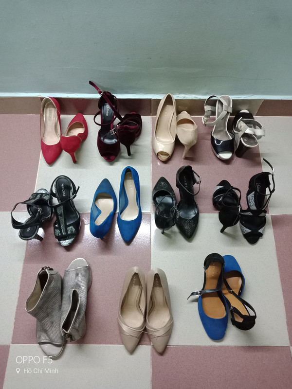 Thanh lý giày cao gót lẻ sz 6,7 (36-37) hiệu Charlotte Russe, Vascara - 24