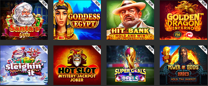 Variety of popular games available for players at Bonza Spins Casino