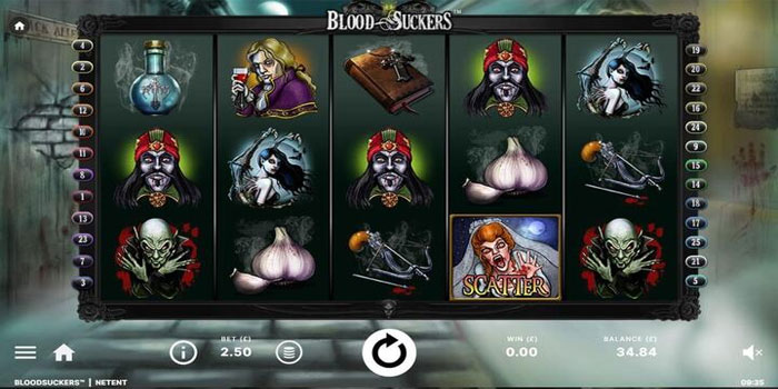 Pendekatan Taruhan Tema Horror Di Slot Blood Suckers