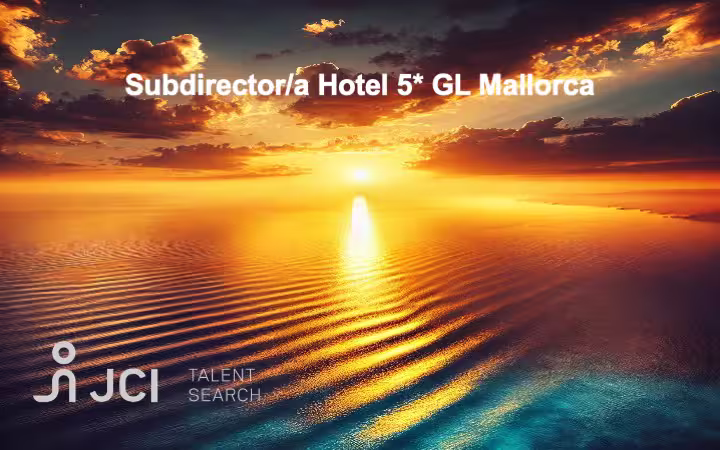 Subdirector/a Hotel 5* GL Mallorca