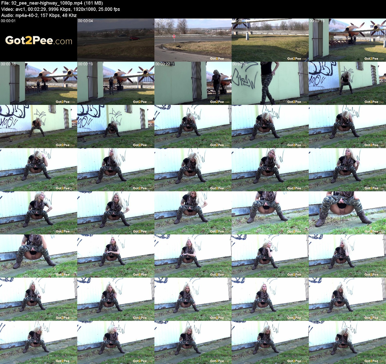 92 pee near highway 1080p