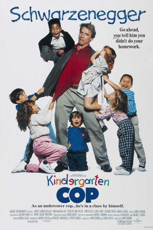 Gliniarz w przedszkolu / Kindergarten Cop (1990) MULTi.1080p.BluRay.x264-DSiTE / Lektor i Napisy PL