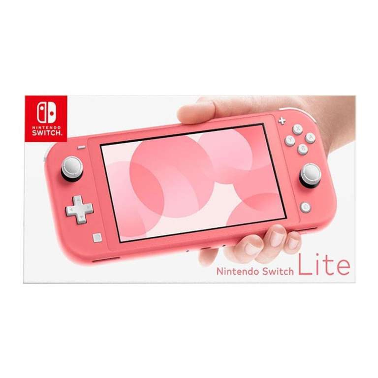 Walmart: Consola Nintendo Switch Lite Rosa Coral 
