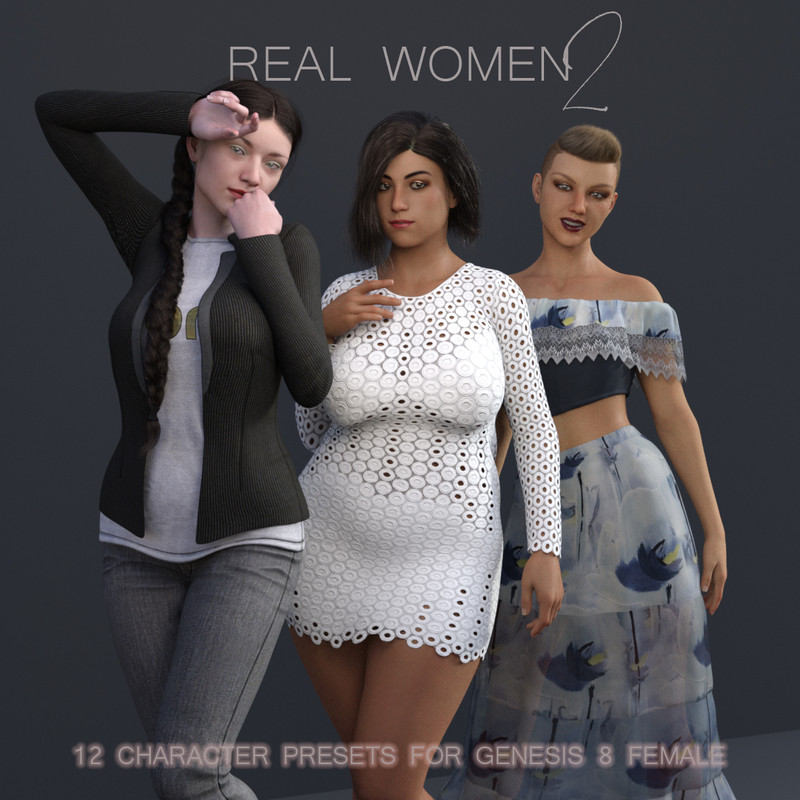 Real Women 2 for G8F Real Women 2 for G8F