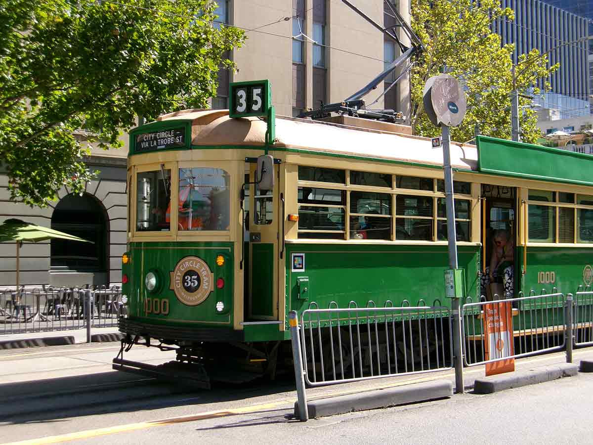 Melbourne's historic tram