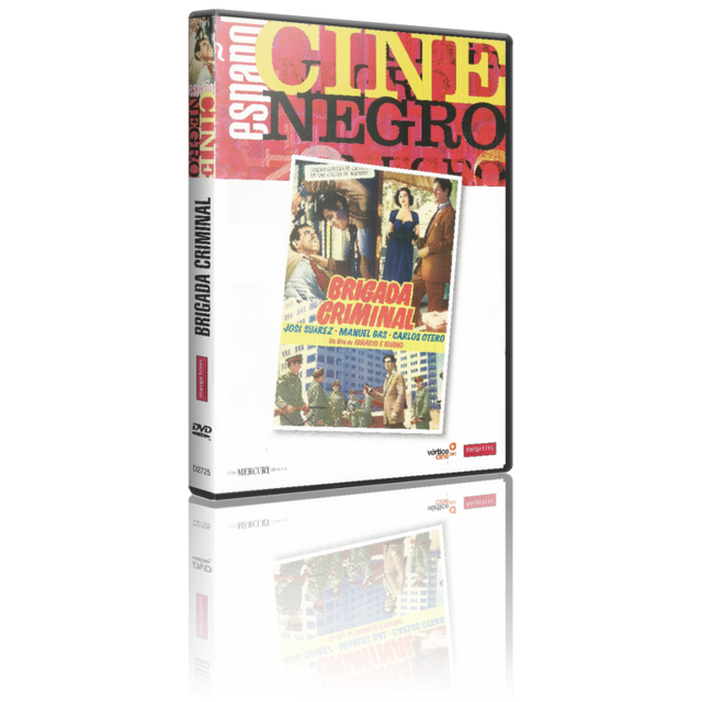 Portada - Brigada Criminal [PAL] [DVD5Full] [Castellano] [Sub:Nó] [1950] [Thriller]