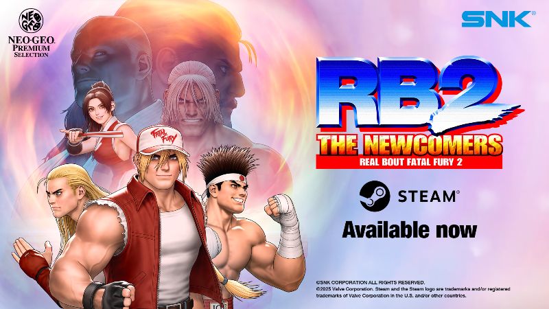 REAL BOUT FATAL FURY 2 regresa con furia a Steam: ¡El clásico de SNK revive con mejoras modernas!