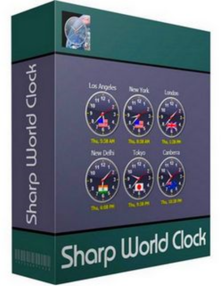 Portable Sharp World Clock 9.3.5