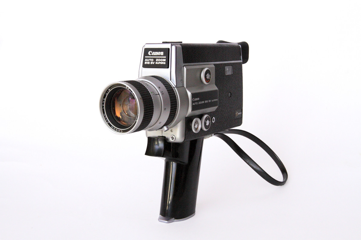Canon Auto Zoom 518 SV Super 8 w/ Case AS IS Untested | eBay