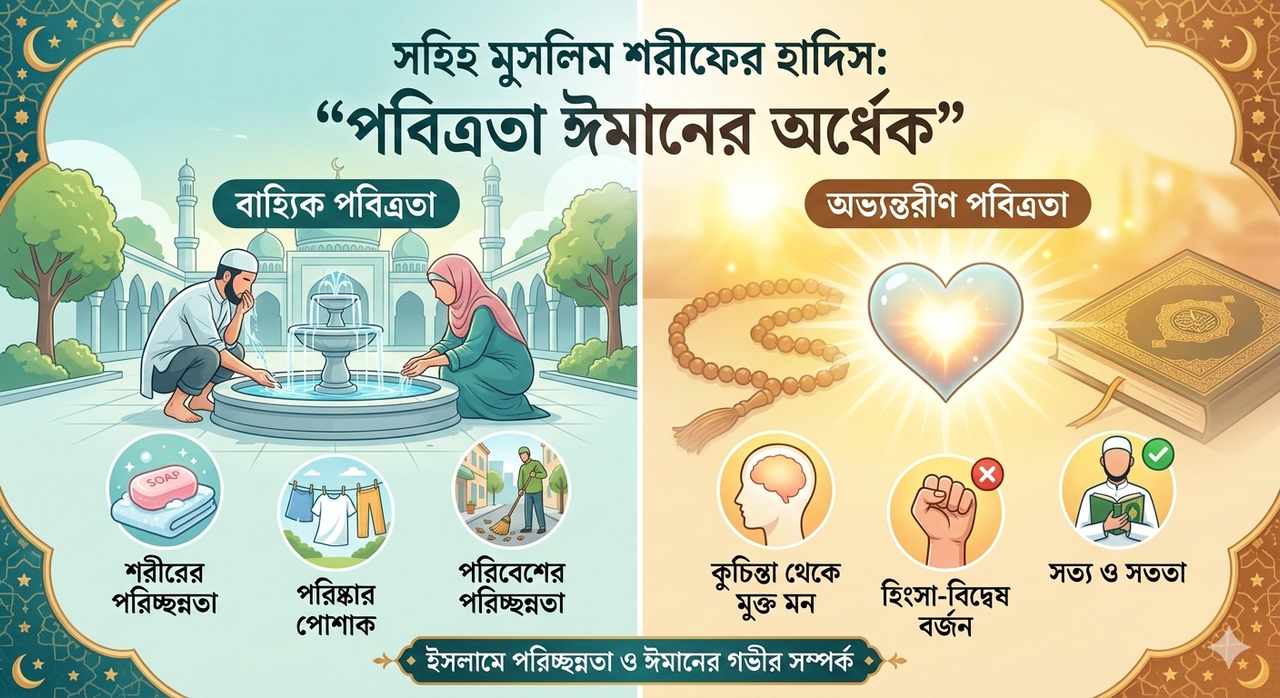 Islamic Purity and Cleanliness Concept