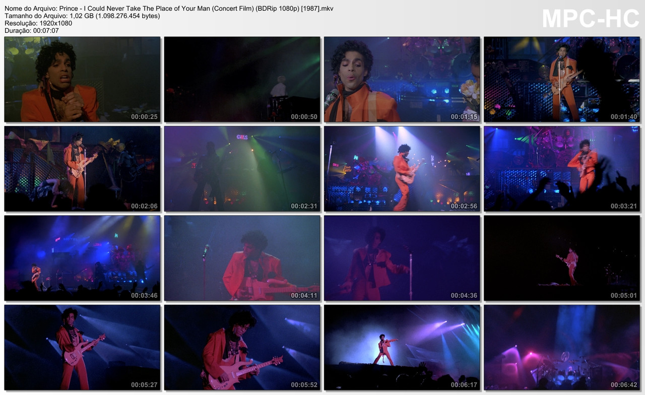 Prince - I Could Never Take The Place of Your Man (Concert Film) (BDRip 1080p) [1987]