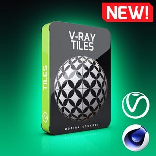Motion Squared - V-Ray Tiles Texture Pack For Cinema 4D Motion Squared - V-Ray Tiles Texture Pack For Cinema 4D